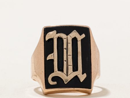 Onyx Signet Ring | 3.00ct | SZ 6.5 | Online