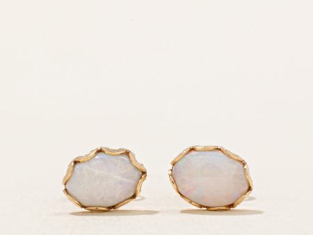 Opal Stud Earrings | 1.00ctw | Discount