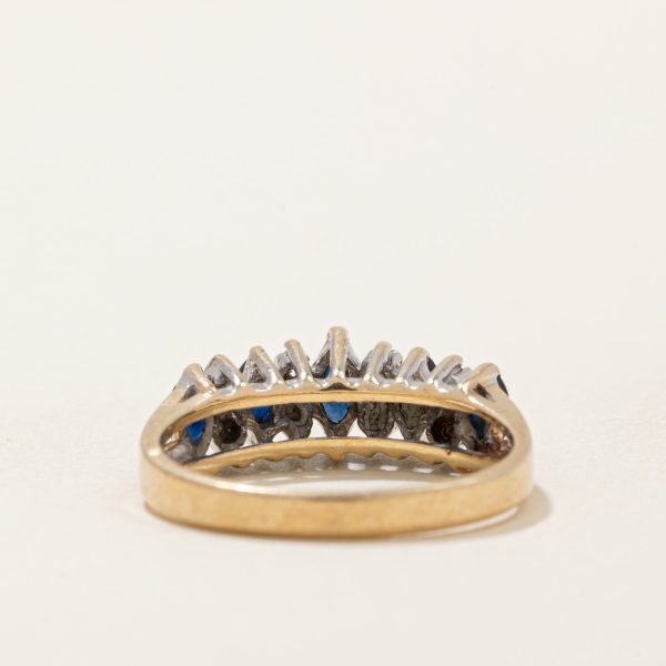 Sapphire & Diamond Ring | 0.50ctw, 0.04ctw | SZ 5.5 | Sale