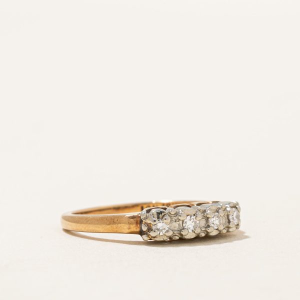 Four Stone Diamond Ring | 0.10ctw | SZ 6 | Online Sale