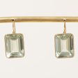 Emerald Cut Prasiolite Earrings | 22.00ctw | Hot on Sale