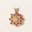 Ruby & Diamond Pendant | 0.33ctw, 0.03ct | Discount