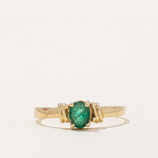 Emerald Ring | 0.30ct | SZ 6.5 | Online Hot Sale