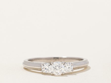 GIA Certified Diamond Ring | 0.48ctw | SZ 6.75 | Discount