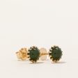 Nephrite Stud Earrings | 0.80ctw | Sale