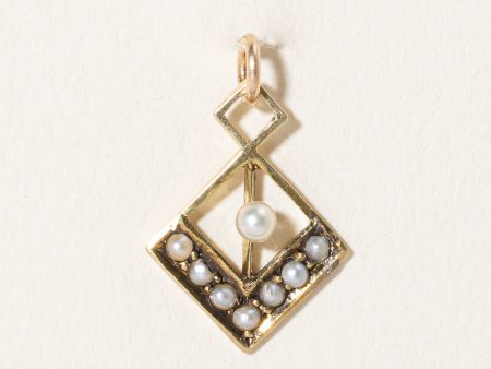 Seed Pearl Pendant Fashion