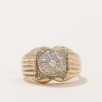 Illusion Set Diamond Cocktail Ring | 0.17ctw | SZ 8 | Online now