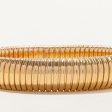 18k Yellow Gold Fluted Bracelet | 7.75  | on Sale