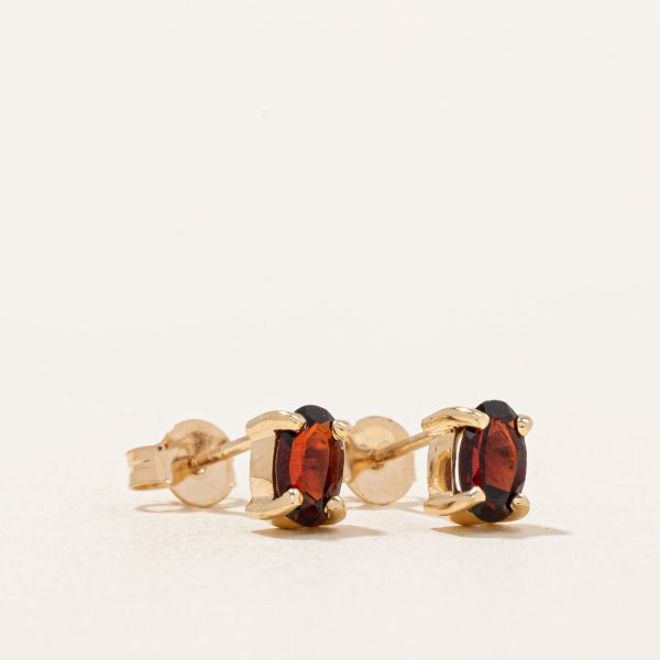 Garnet Stud Earrings | 0.50ctw | Supply