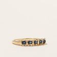 Five Stone Blue Sapphire Ring | 0.25ctw | SZ 6 | Online Sale