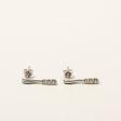 Three Stone Diamond Hanging Earrings | 0.20ctw | Online now