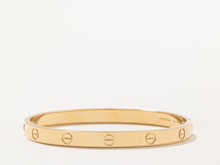 Cartier  Love Bracelet, Classic Model | Cartier Size 18 | Online now