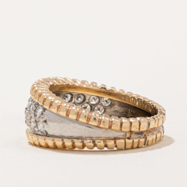 Pave Set Diamond Ring | 1.00ctw | SZ 8.5 | Online Sale