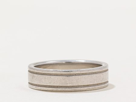 Tiffany & Co  Tiffany Together Milgrain Band Ring | SZ 9.5 | Online Hot Sale