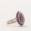 Ruby & Diamond Cocktail Ring | 1.00ctw, 0.28ctw | SZ 4.5 | Online