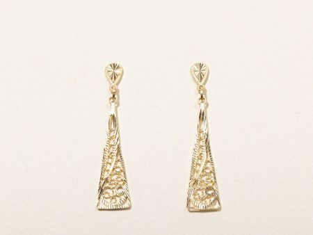 Textured Dangle Earrings Cheap