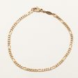 14k Yellow Gold Figarucci Link Bracelet | 8.5  | Online Hot Sale