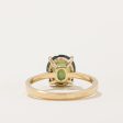 Green Sapphire Ring | 3.15ct | SZ 6.75 | Sale