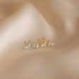 Trio Cluster Pearl Studs Sale