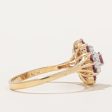 Ruby & Diamond Cocktail Ring | 0.74ctw, 0.03ctw | SZ 8.25 | Hot on Sale