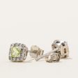 Peridot & Diamond Stud Earrings | 0.30ctw, 0.12ctw | Supply