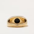 Onyx & Diamond Ring | 1.60ct, 0.02ctw | SZ 10.5 | Online