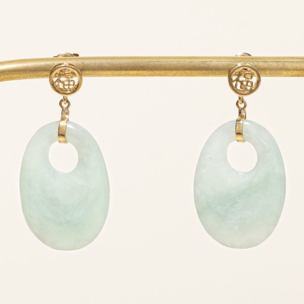 Jadeite Earrings | 20.00ctw | Sale