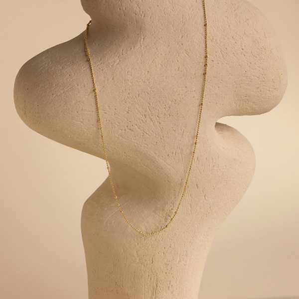 Beaded Ball Chain Necklace Online Hot Sale