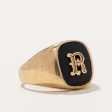 Onyx  R  Signet Ring | 2.90ct | SZ 9.75 | Online