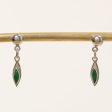 Jadeite Drop Earrings | 0.16ctw | Sale