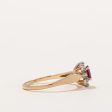 Ruby & Diamond Ring | 0.35ct, 0.08ctw | SZ 6 | Supply