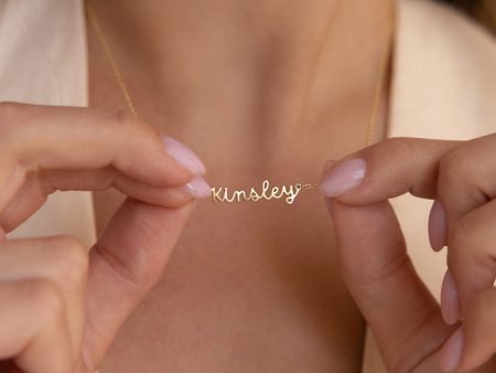 Tiny Dream Name Necklace Sale