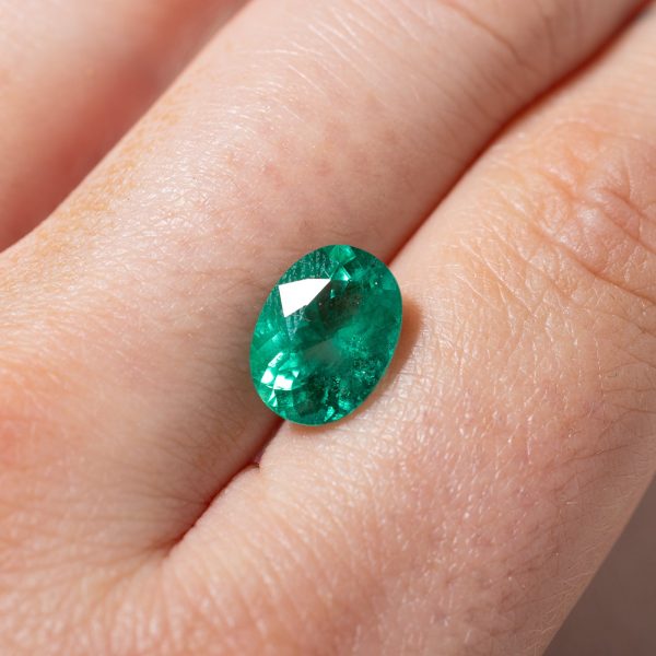 Oval Cut Loose Brazilian Emerald | 2.56ct | Sale