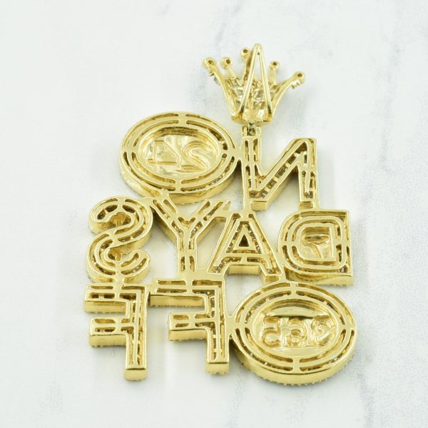 No Days Off  Diamond Pendant | 3.50ctw | on Sale