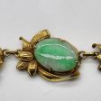 Jadeite Cabochon Bar Link Necklace | 18.50ctw | 17  | Online