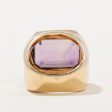 Emerald Cut Amethyst Cocktail Ring | 11.00ct | SZ 5 | Online Sale