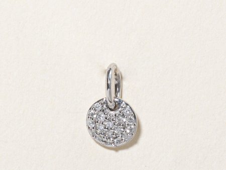 Pavé Diamond Pendant | 0.06ctw | Discount