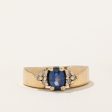 Sapphire & Diamond Ring | 0.48ct, 0.06ctw | SZ 4.25 | Sale