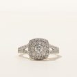 Halo Diamond Engagement Ring | 1.11ctw | SZ 9 | Online Hot Sale