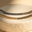 Blue Diamond Tennis Bracelet For Discount