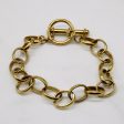 18k Yellow Gold Oval Link Bracelet | 7  | For Cheap