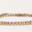 14k Yellow Gold Bracelet | 7.5  | 0.75ctw | For Cheap