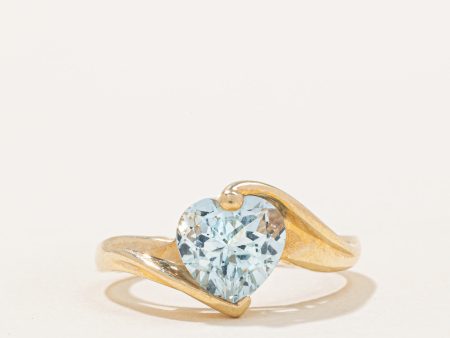 Topaz Heart Ring | 2.00ct | SZ 6.25 | Supply