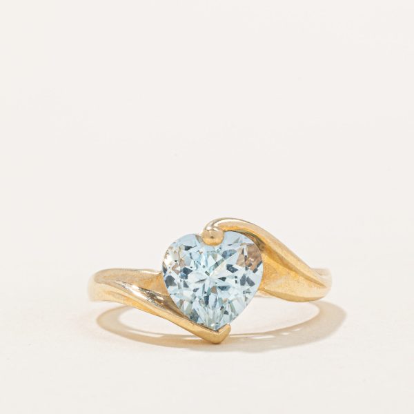 Topaz Heart Ring | 2.00ct | SZ 6.25 | Supply