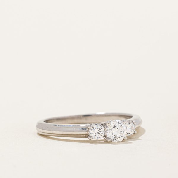 GIA Certified Diamond Ring | 0.48ctw | SZ 6.75 | Discount