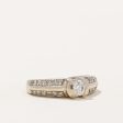 Semi Bezel Diamond Engagement Ring | 0.58ctw | SZ 7 | Online Hot Sale