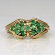 Emerald Cocktail Ring | 0.35ctw | SZ 5 | Online Hot Sale