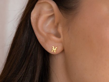 Tiny Zodiac Studs Discount