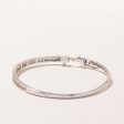 10k White Gold Diamond Bangle | 1.37ctw | 7  Online