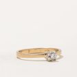 Illusion Set Diamond Ring | 0.03ct | SZ 4.5 | Hot on Sale